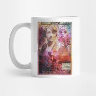 Collage Art Fanny zu Reventlow Mug